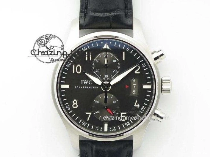 MIROTIME 1224 Pilot Mark XVIII Titanium BLSF 1:1 Best Edition Black Dial on Brown Leather Strap MIYOTA Popular 7020